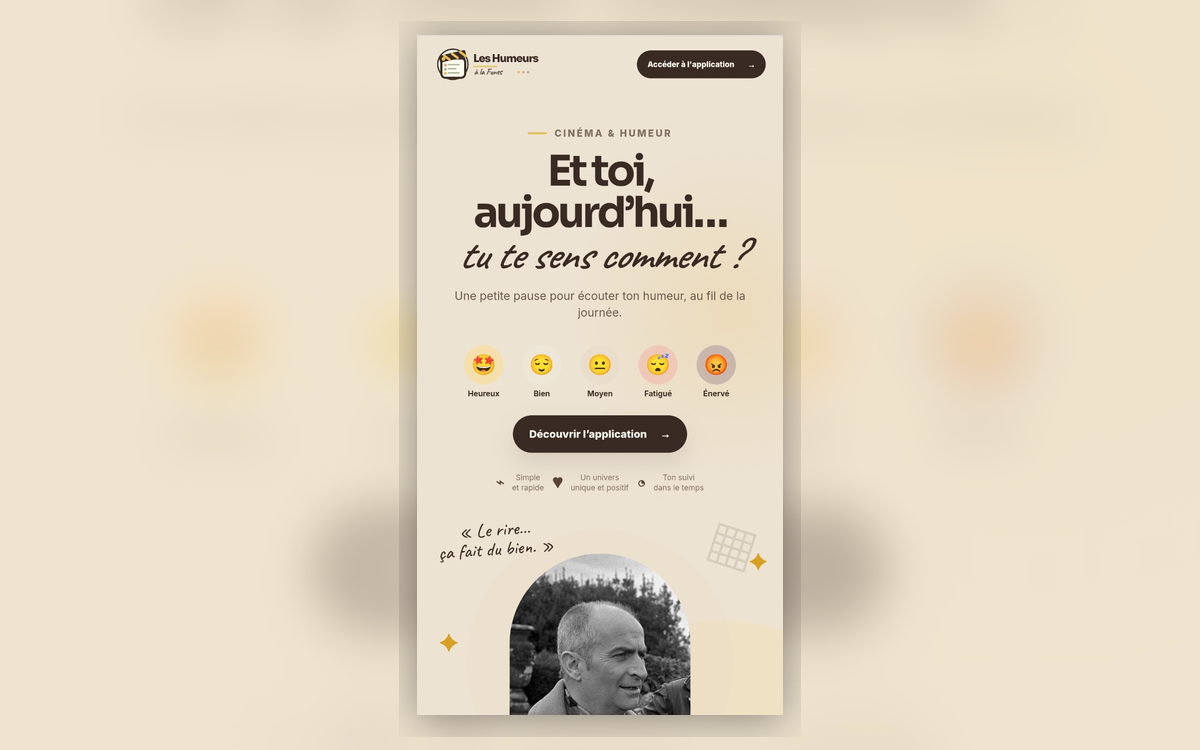 Aperçu du projet Les Humeurs à la Funès
