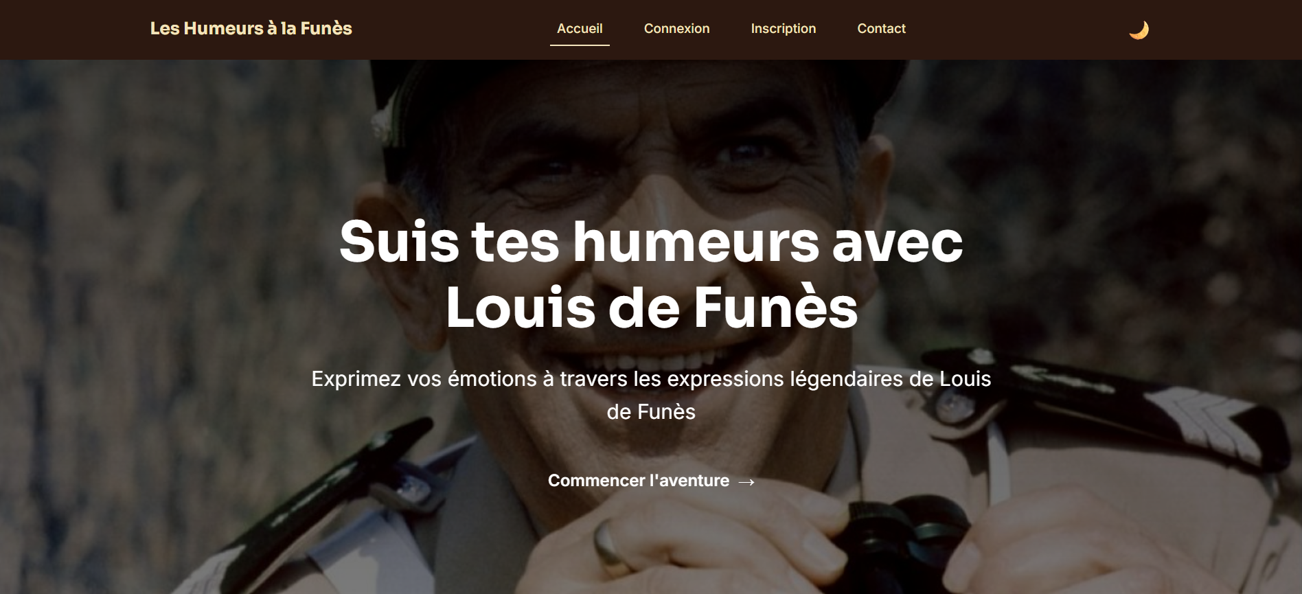Aperçu du projet Les Humeurs à la Funès